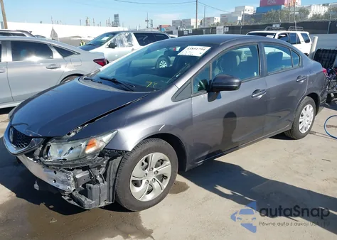 2015 Honda Civic Lx from USA, damaged, VIN 2HGFB2F57FH537506